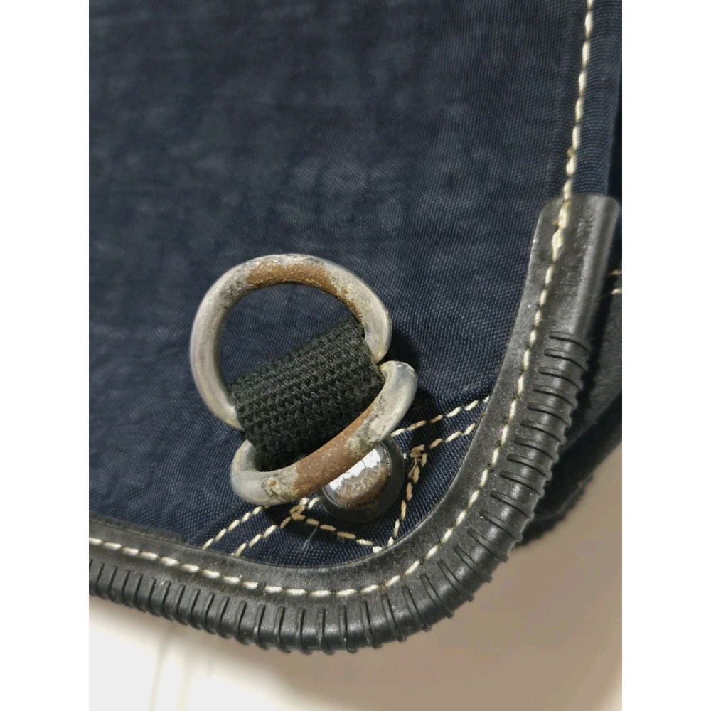 Kipling Bag Laptop Luggage Dual‎ Buckles Lock Plastic Insert Handle Blue Case - Picture 7 of 13